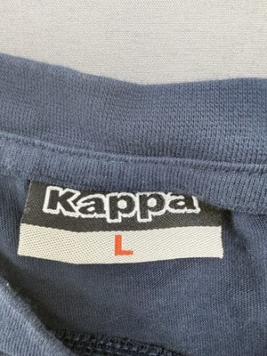 Kappa Men's Navy Short Sleeve T-Shirt 100% Cotton Omini Logo