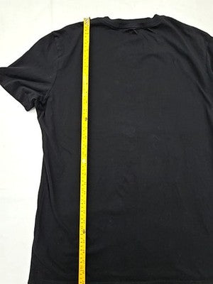Calvin Klein Jeans Black XXL Men's Cotton Logo Crewneck T-Shirt