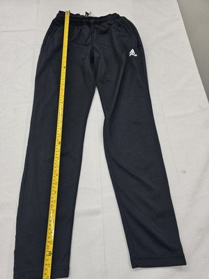 Adidas Black Track Pants Men's M Drawstring Regular