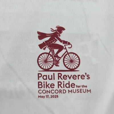 New Balance Paul Revere's Ride White T-Shirt Men's S Short Sleeve