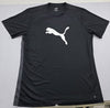 Puma Men's Black T-Shirt – Size XXL, Logo, Short Sleeve