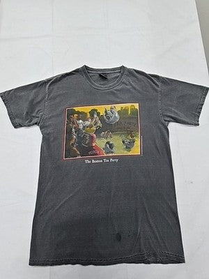 Unverified Brand Unisex Gray T-Shirt – Size M, Short Sleeve, Crew Neck