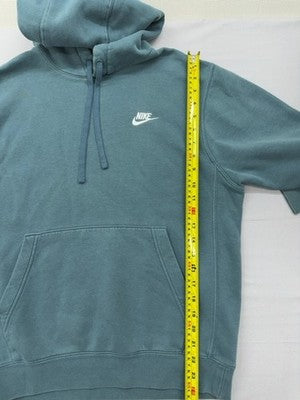 Nike Sportswear Club Fleece Pullover Hoodie Teal S Men