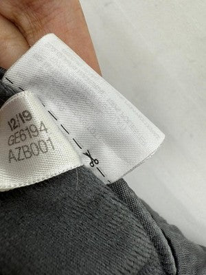 Adidas Grey Track Pants Men's XL Regular Fit Drawstring