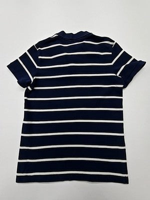 Adidas Youth Navy Polo Shirt – Size L, Striped