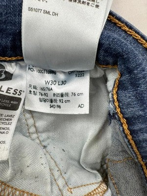 Levi's 511 Slim Fit Men's Jeans 30x30 Medium Blue Stretch