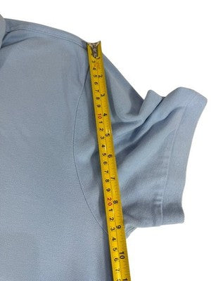 Kappa Men's Light Blue Polo Shirt Large Short Sleeve Cotton