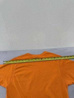 Hugo Boss Men's Orange Crew Neck Short Sleeve T-Shirt M Cotton