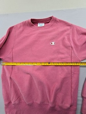 Champion Reverse Weave Magenta Crewneck Sweatshirt XS Fleece