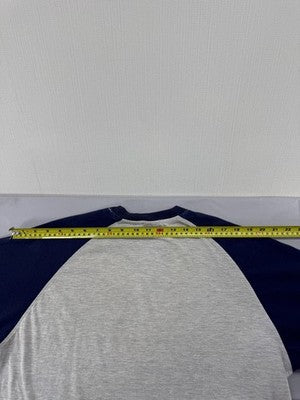 Fila Men's L Cream Raglan T-Shirt Color Block Cotton