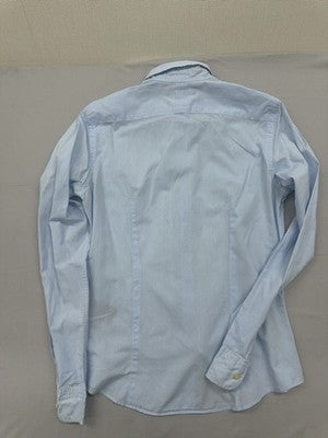 Ralph Lauren Women's Blue Shirt – Size 4, Skinny Fit, Logo – Ref 2FCE8