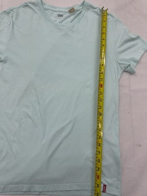 Levi's Men's Mint Green Cotton M Relaxed T-Shirt