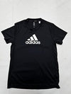 Adidas Men's Black T-Shirt – Size S, Logo