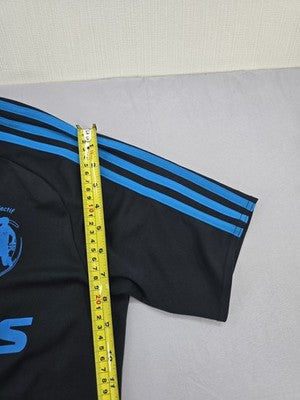 Adidas Climalite Men's Black Striped Short Sleeve T-Shirt S