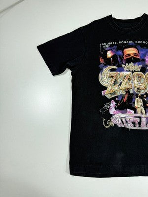 Stanley Stella Freetyler Music Graphic Black Cotton T-Shirt S Regular Fit