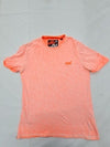 Superdry Low Roller Coral L Men's Short Sleeve T-Shirt Roll Up Logo