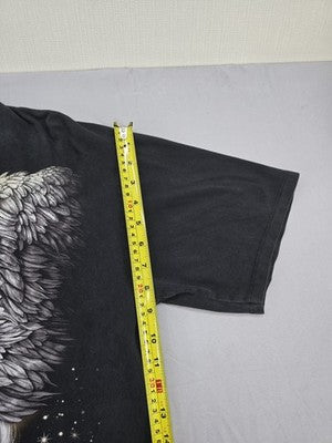 Thanabat Unicorn Mythical Black L Cotton T-Shirt Short Sleeve Crewneck