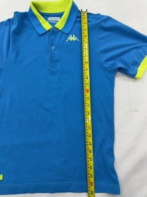 Kappa Men's Blue Polo Shirt Small Short Sleeve Regular Fit