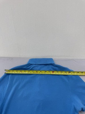 Lacoste Slim Fit Navy Polo Shirt M Short Sleeve Cotton France