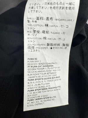 Puma Men's Black Graphic Short Sleeve T-Shirt S 58651-01