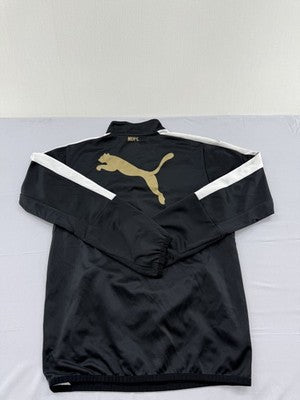 Puma Men's Black Jacket – Size XXL, Full Zip, Football