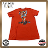 Nike Men's Orange T-Shirt – Size S, Short Sleeve, Cotton