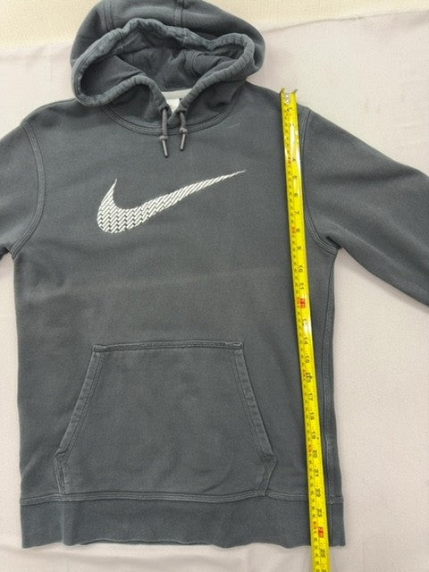 Nike Men's Grey Pullover Hoodie Size S Long Sleeve