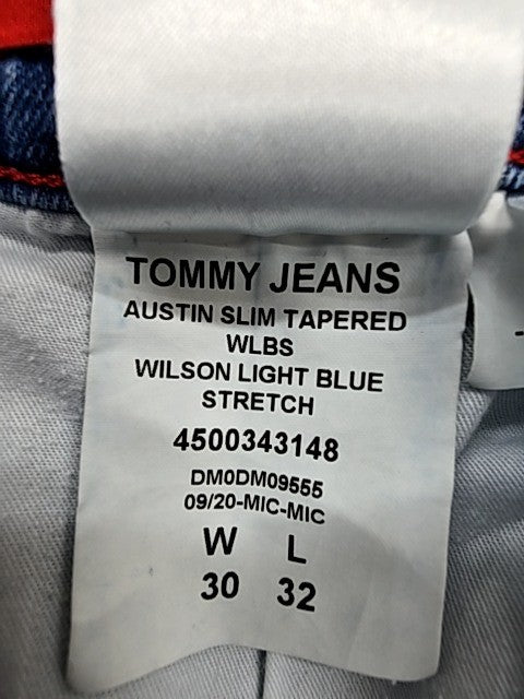 Tommy Jeans Austin Slim Men's 30 Blue Mid Wash Stretch