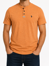 U.S. Polo Assn. Men Orange Polo Shirt size L product image 1