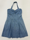 OLTRE Women Blue Dress size 12 product image 1