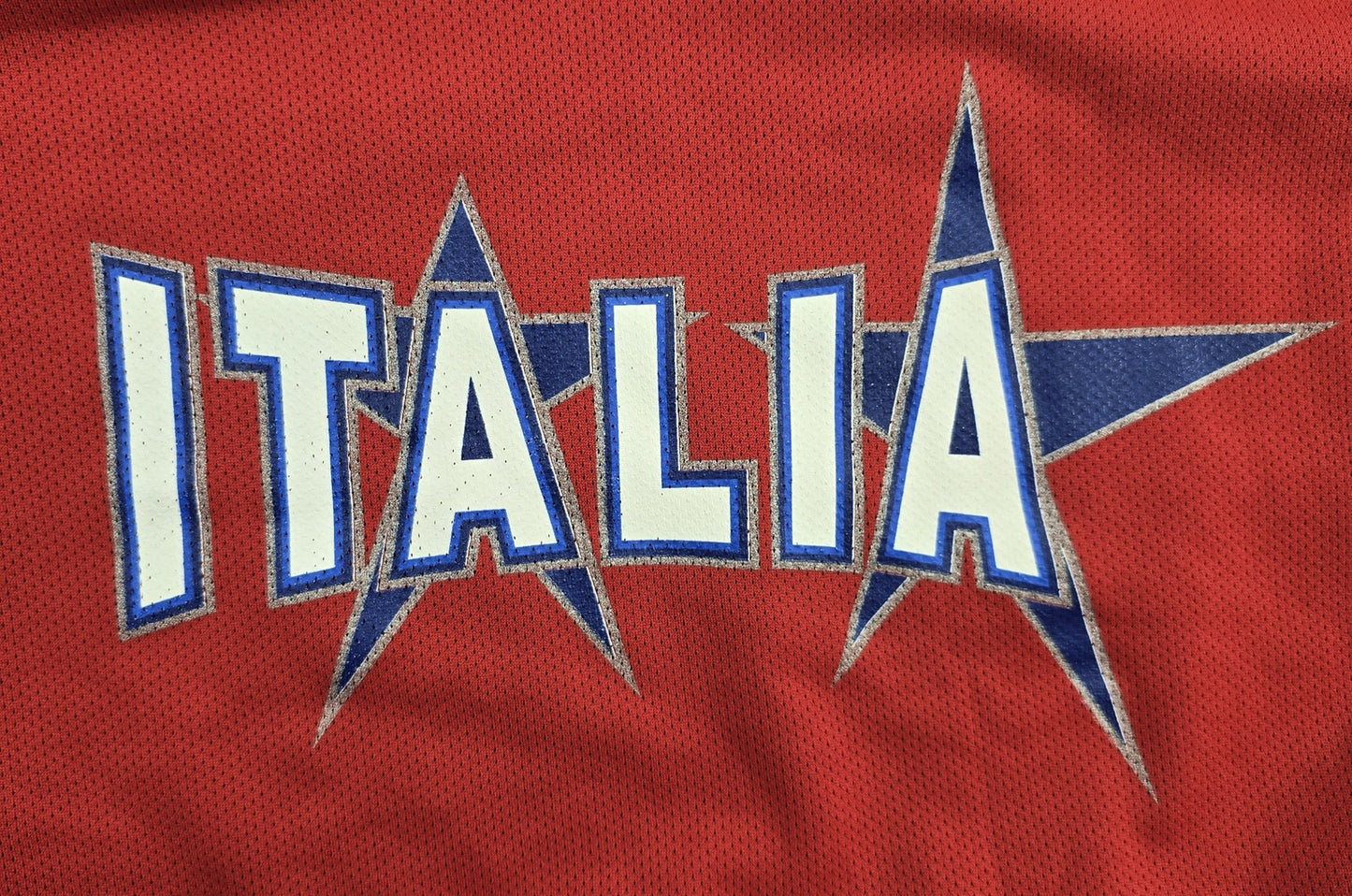 Champion Men's Red Italy Basketball Jersey Tank XXXXL