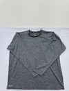 Nike Men's Gray T-Shirt – Size XL, Long Sleeve
