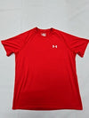 Under Armour Men's Red T-Shirt – Size S, Short Sleeve