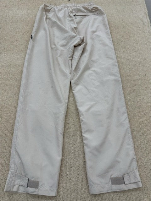 Adidas Unisex White Track Pants – Size XS
