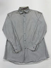 Paul Smith Men Cream Geometric Button-Up Shirt Size Regular Excellent