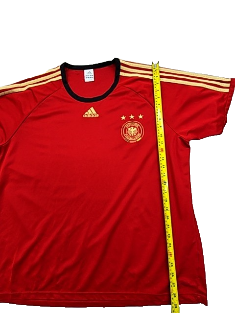 Adidas Germany National Team Jersey Men XXL Red Short Sleeve