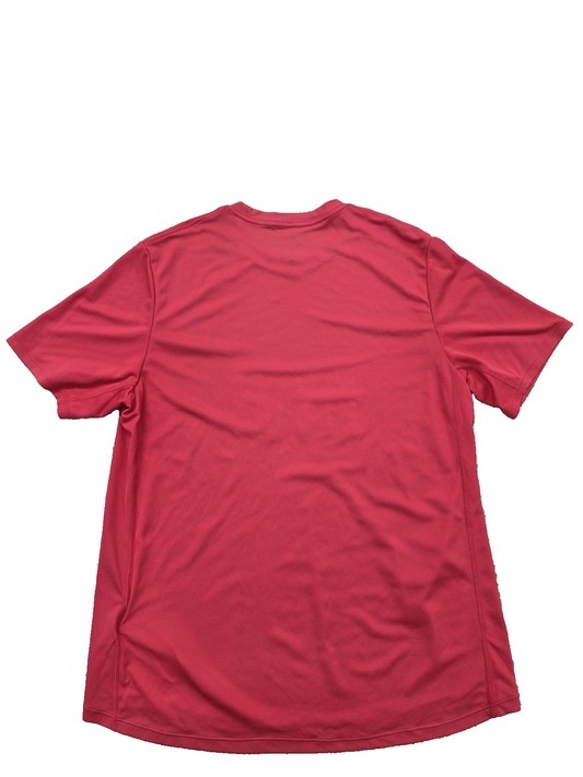 Nike Men's Red T-Shirt – Size M, Short Sleeve, Crew Neck – Ref C9077