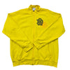 Adidas Men's Yellow Jacket – Size S, Full Zip, Cotton