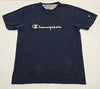 Vintage Champion Men's Multicolor T-Shirt – Size L, Logo, Embroidered