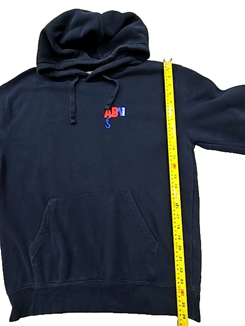 Russell Athletic Men's Navy Dri-Power Fleece Hoodie Size L