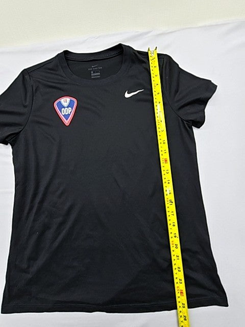 Nike Unisex Dri-FIT Black The Nike Tee T-Shirt L Short Sleeve Patch