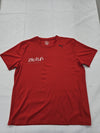 Puma Men's Red T-Shirt – Size L, Short Sleeve, Crew Neck – Ref 50458