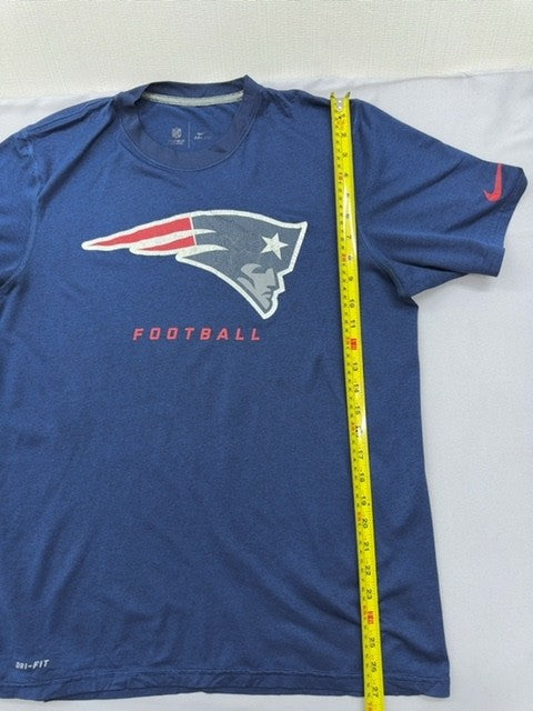 Nike Men's M Navy NFL Dri-FIT Short Sleeve Crew T-Shirt