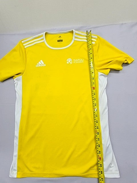 Adidas Goalkeeper Jersey Men's S Yellow Climacool Short Sleeve