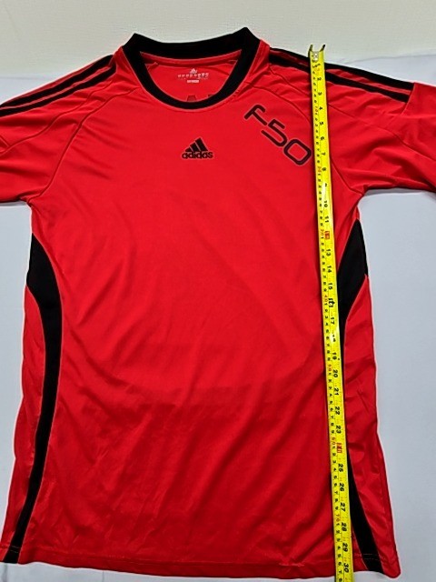Adidas Men's F50 Red Jersey XL Short Sleeve Climacool Crewneck