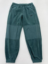 Nike Boys Teal Jogger Sweatpants L Pull-On Fleece Logo Elastic Waist