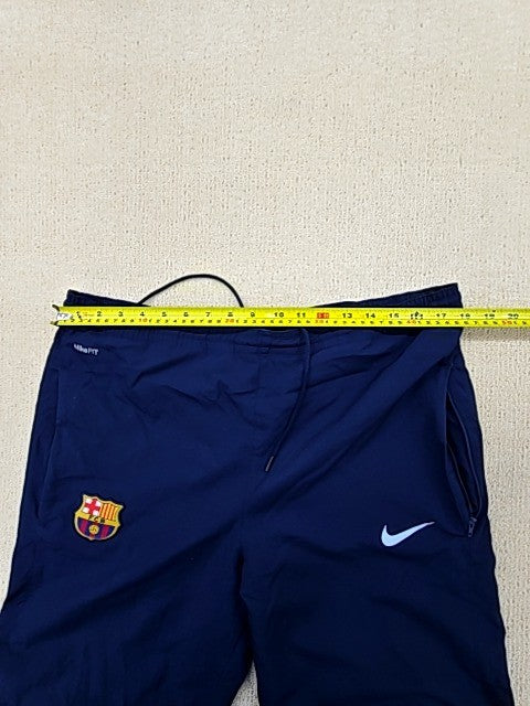 Nike Men's Navy FC Barcelona Strike Track Pants Size M