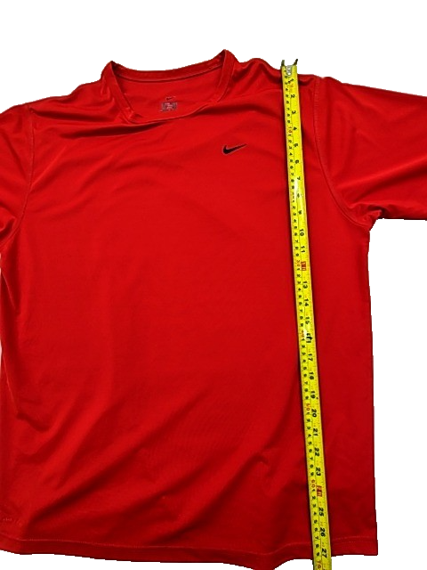 Nike Men's Red Dri-FIT Short Sleeve T-Shirt Size L