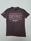 Superdry Men Purple T-Shirt size S product image 1
