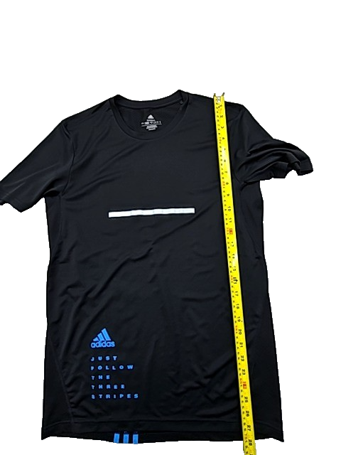 Adidas End Plastic Waste Black Stripe S Sustainable T-Shirt